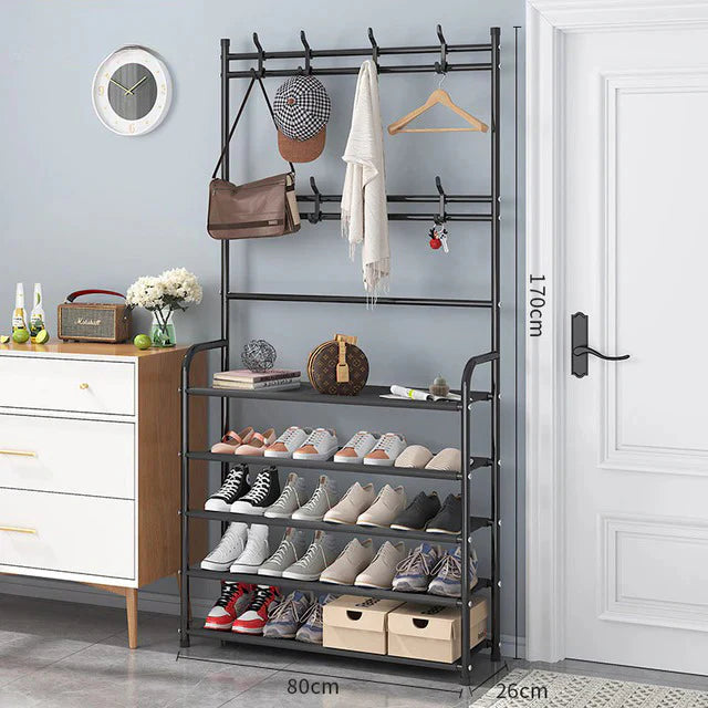 RACK PERCHERO 5 NIVELES