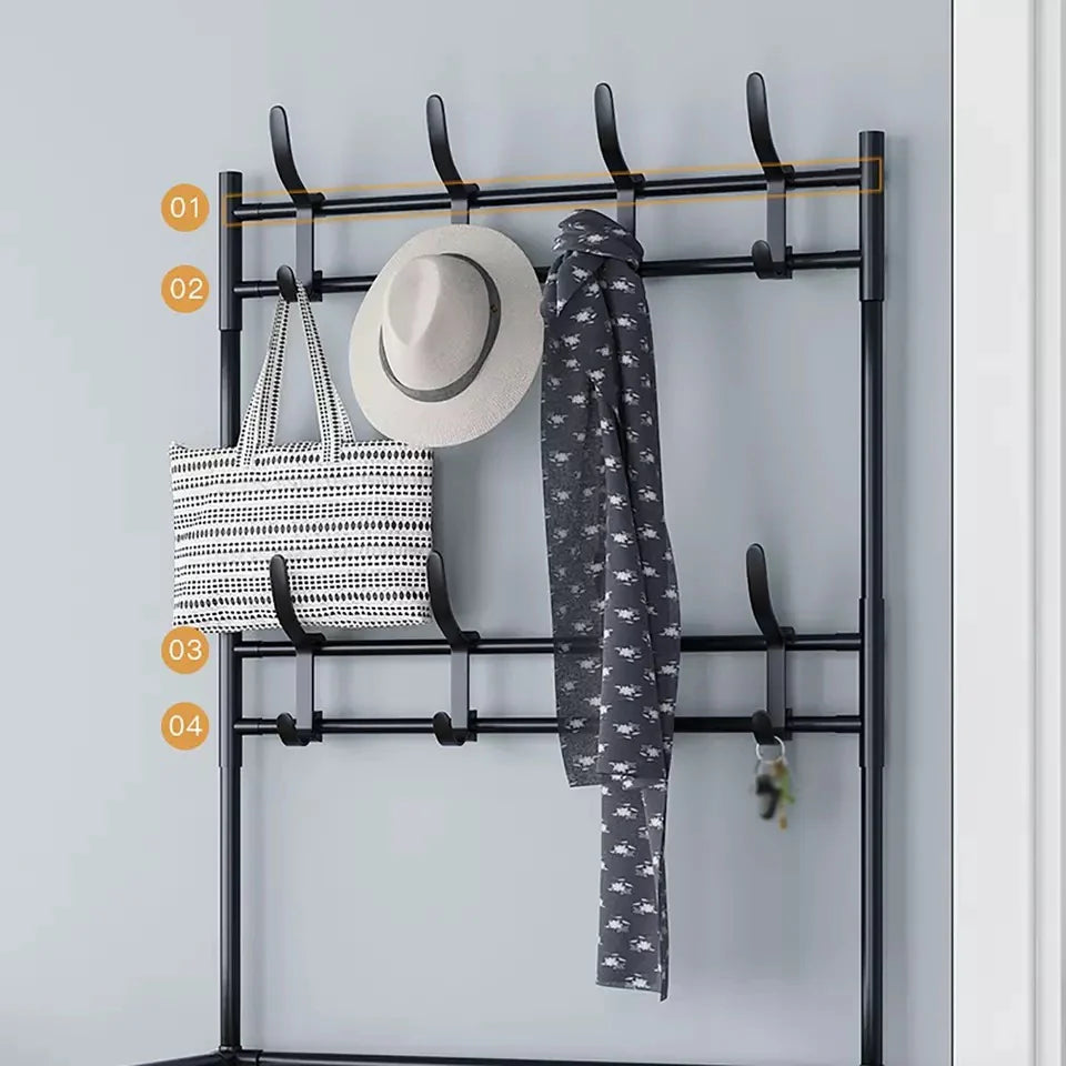 RACK PERCHERO 5 NIVELES
