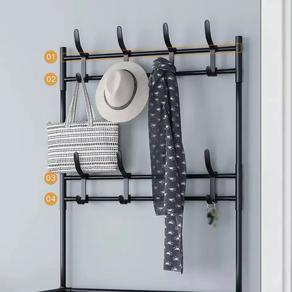 RACK PERCHERO 5 NIVELES